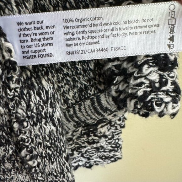 EILEEN FISHER Organic Cotton Jacket Cardigan Knit Soft Boucle Textured Shag 1X - Picture 11 of 16